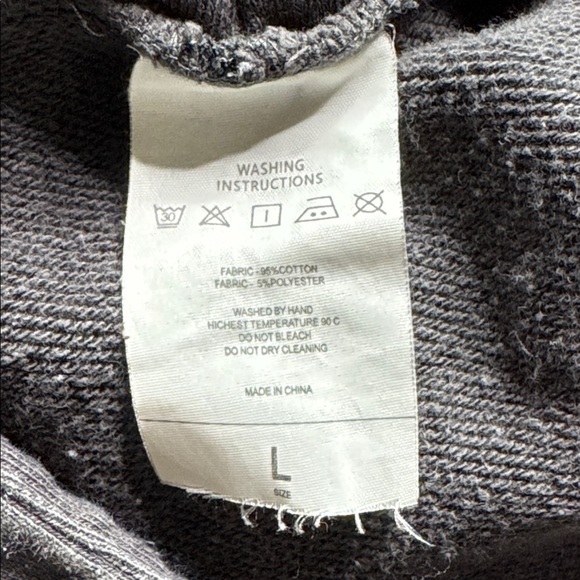 Ye Must Be Born Again Navy Blue Hooded Sweatshirt Size Large - Picture 7 of 9